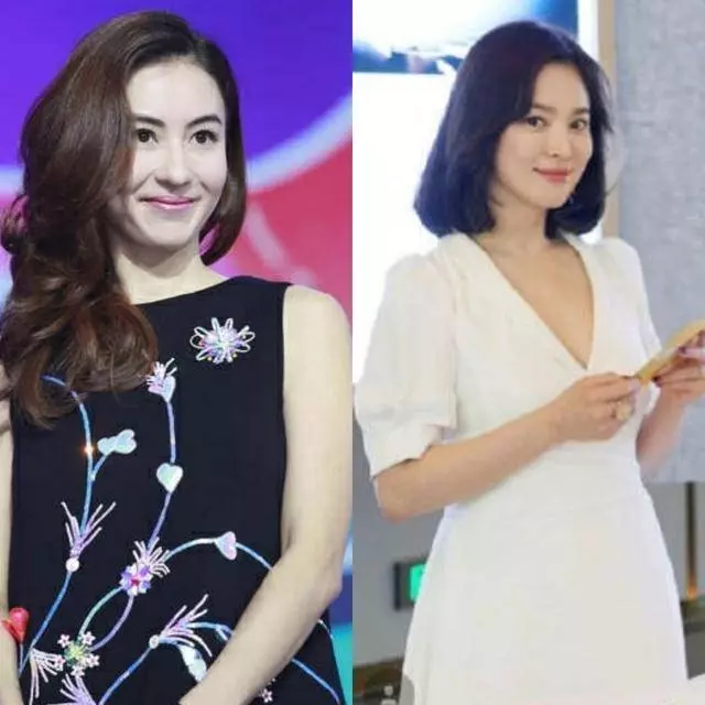 張柏芝和宋慧喬都胖了,一個被稱「腫」、一個卻被稱美艷