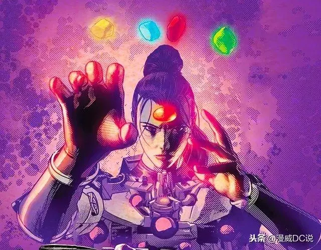 卡魔拉打了一個響指,宇宙中的英雄們集體融合