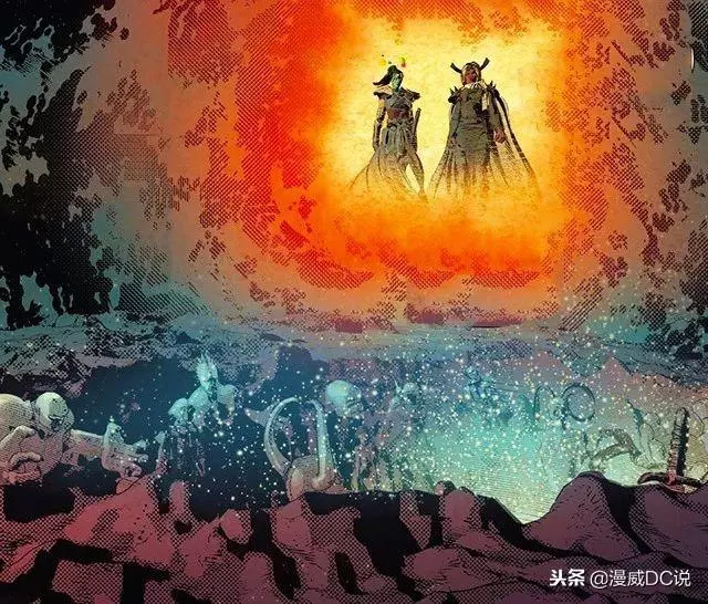 卡魔拉打了一個響指,宇宙中的英雄們集體融合