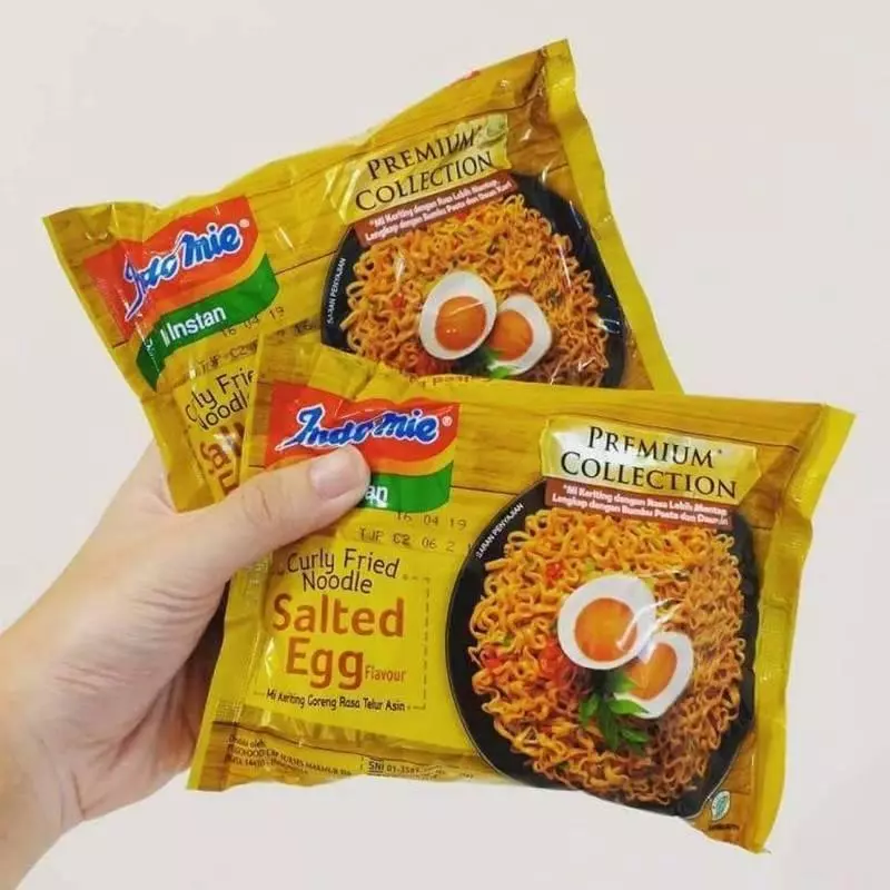 全馬熱賣到缺貨的【印尼限量版鹹蛋口味Indomie】 網友搶先試吃 真有傳說中的那麼好吃嗎?