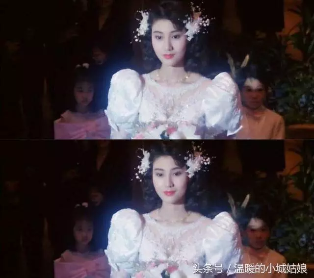 女星穿上婚紗,趙麗穎甜美,張馨予仙氣十足,但都輸給了56歲的"她"!