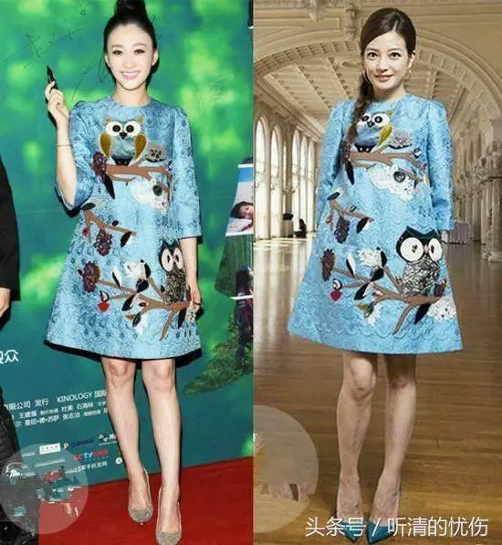 趙薇次次撞衫次次輸,這次終於贏了!網友:我的小燕子太美了!