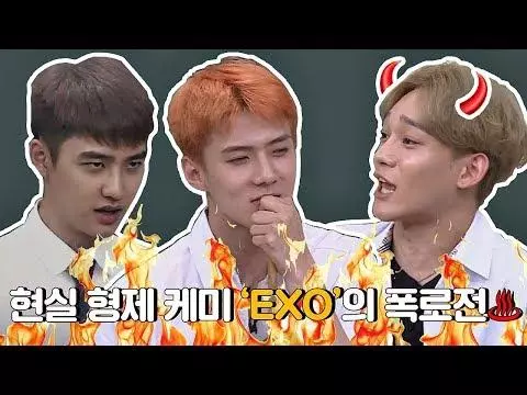 EXO《認識的哥哥》大爆料,成員因DO的接吻戲超熟練而很驚訝!