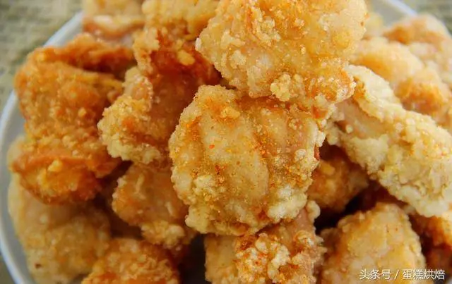 自製台灣鹽酥雞,外皮金黃酥脆,雞肉鮮嫩多汁,酥掉渣,出鍋秒光
