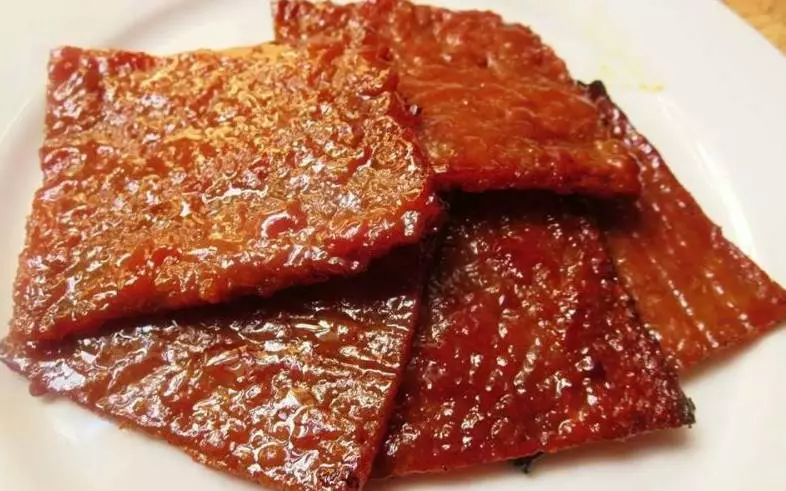 自製豬肉乾,干淨衛生,經濟又美味還很簡單做,不用嗮太陽,直接烤就是了