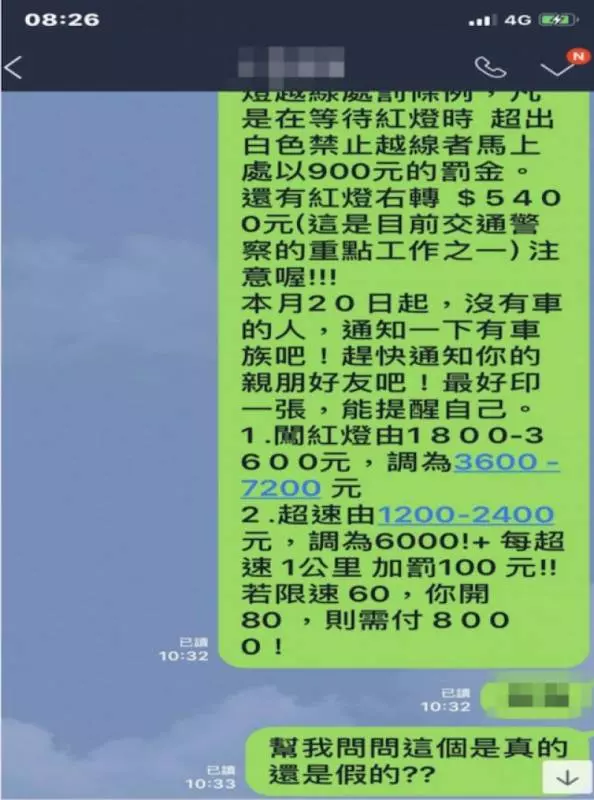 10 月起擴大臨檢、交通罰鍰提高? 警︰這樣回應!