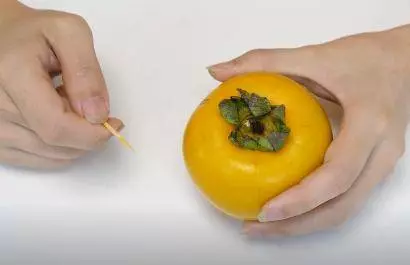 現在才知道,插根牙籤在柿子上簡直不要厲害了,學起來受用無窮