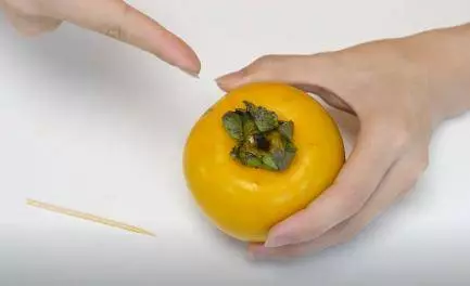 現在才知道,插根牙籤在柿子上簡直不要厲害了,學起來受用無窮