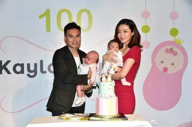 熊黛林曬長相清奇的雙胞胎!無意中卻曝光了自己的整容臉!