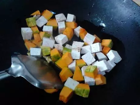 芋頭綿,南瓜甜,二者搭配帶來豐富碳水和能量!