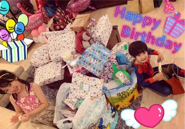 吳尊曬生日照,一家四口同一天過生日,尊嫂現身罕見露真容