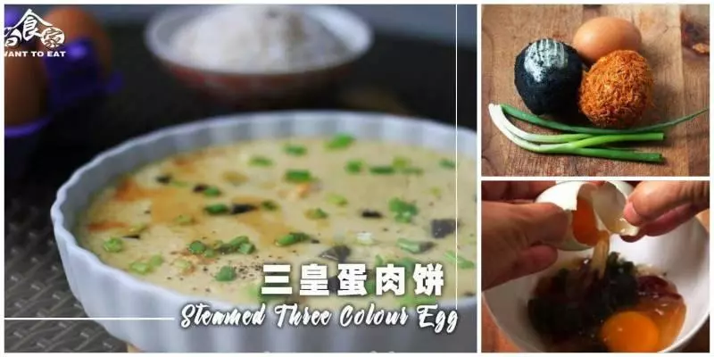 【三皇蛋肉餅】一道秒殺米飯的家常菜,做法簡單美味!!