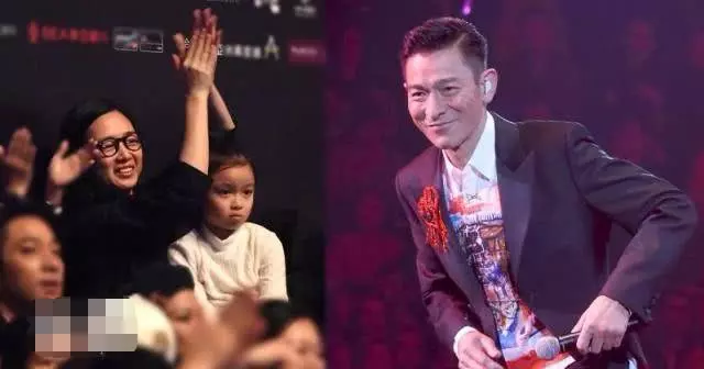 朱麗倩帶女兒再度現身劉德華演唱會,劉向蕙不停跟爸爸揮手萌爆了