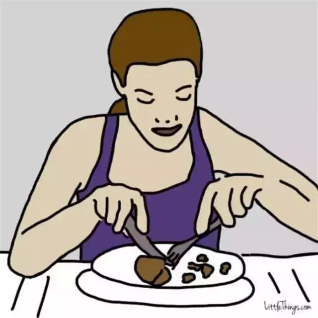 真的准你吃飯是什麼習慣,就是什麼性格的人