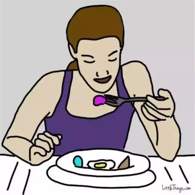 真的准你吃飯是什麼習慣,就是什麼性格的人
