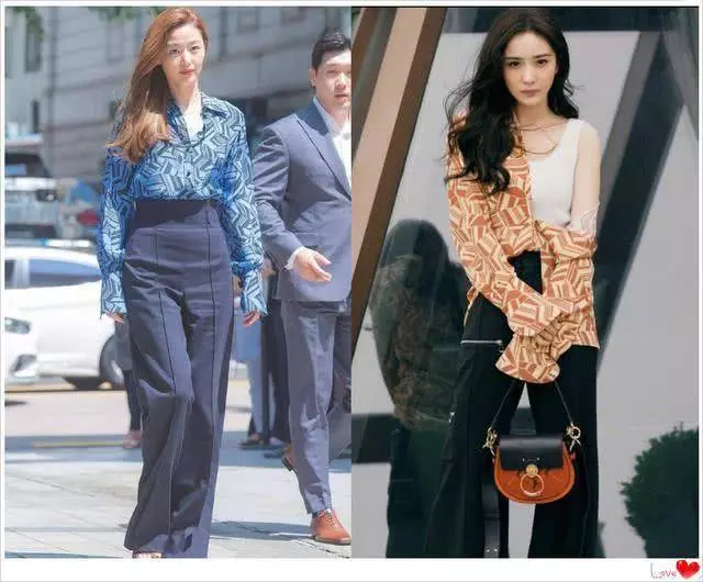 當36歲全智賢撞上31歲楊冪,才發現好氣質才是最高級的美!