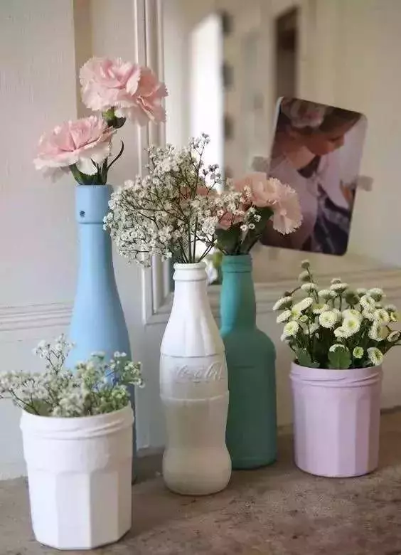 空瓶子花樣百出,滿滿的創意,美爆了!