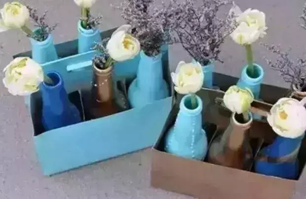 空瓶子花樣百出,滿滿的創意,美爆了!