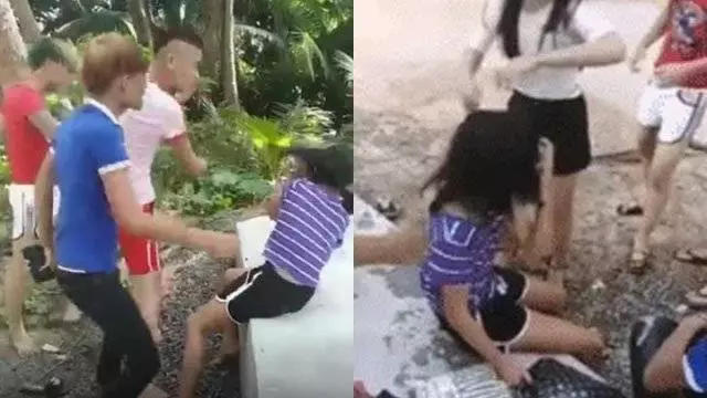 友遭打不出手阻止 少女慘被8人群毆 |