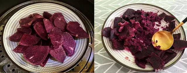 1個紫薯1盒牛奶,就能做出Q彈清涼又營養的甜點,好吃到停不下來