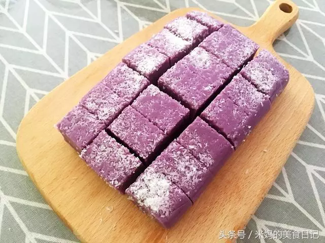 1個紫薯1盒牛奶,就能做出Q彈清涼又營養的甜點,好吃到停不下來