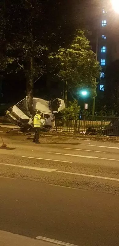 獅城今晨發生死亡車禍 釀一死 司機遭警方逮捕
