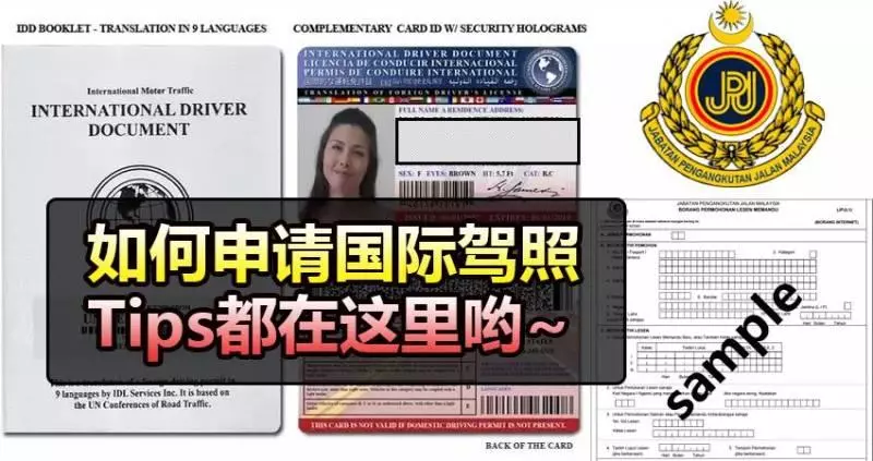 如何申請國際駕照?Tips都在這裡喲!~