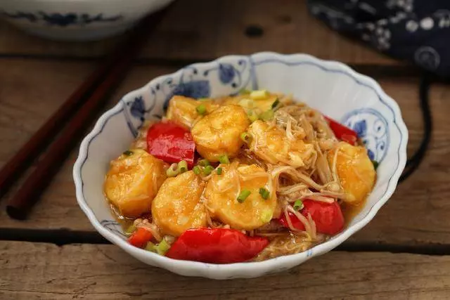 豆腐此種做法太好吃,味道鮮香超下飯,一盤吃完不過癮 !