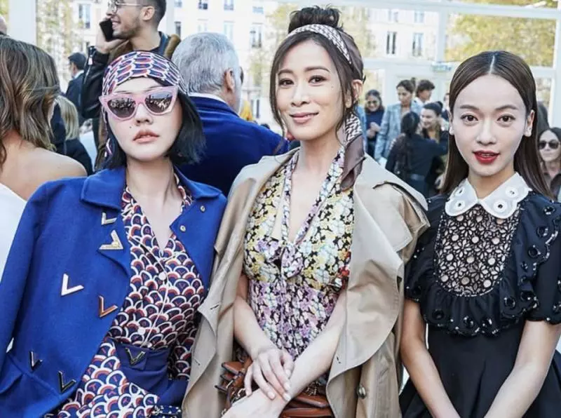 賭王女兒與吳謹言佘詩曼同框比美,千金小姐和明星就是不一樣