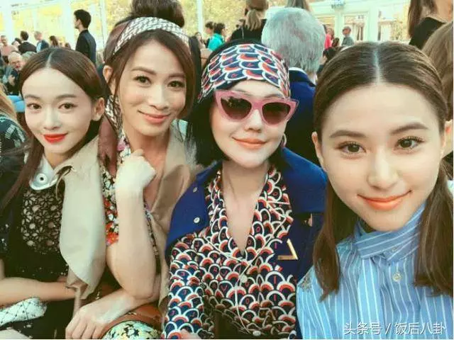 賭王女兒與吳謹言佘詩曼同框比美,千金小姐和明星就是不一樣