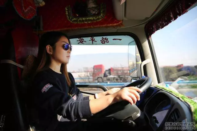 90後美女大貨車司機,安全行駛60萬公里,常年吃藥至今單身!