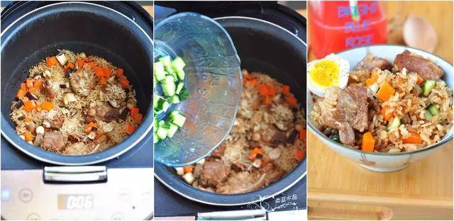 營養美味的排骨飯,一個電飯煲搞定