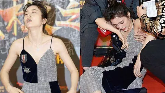 明星走紅毯有多拼?她直接被「凍暈」,熱巴和穎寶做法最機智!
