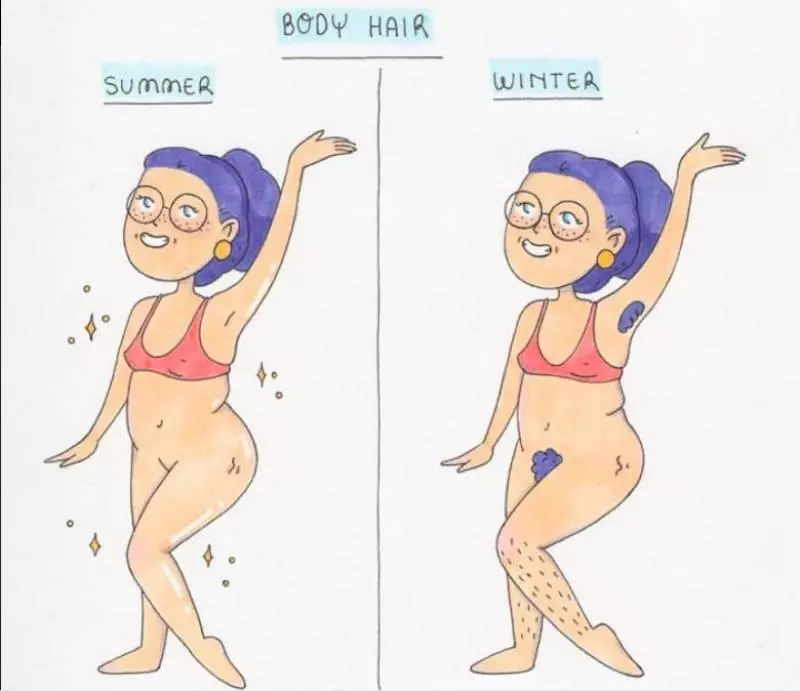 18張女生「幻想 VS 現實」的差異插畫 女網友直呼:這根本就是我啊