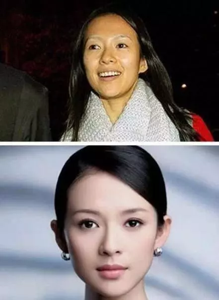 卸下妝容便無人認識的七位女星,她最奇怪,網友:素顏真的沒我老婆好看 -