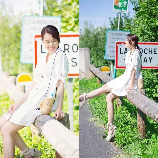39歲胡杏兒換了一款髮型,身穿一字肩黃裙,瞬間嫩回少女樣,驚艷十足…