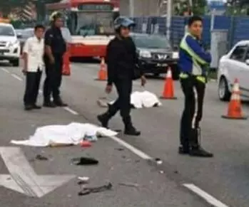 夫妻遭四輪驅動車撞後逃喪命