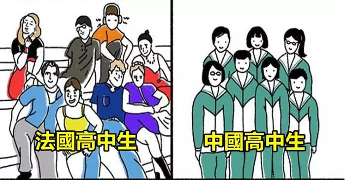 10張中西文化差異的趣味漫畫