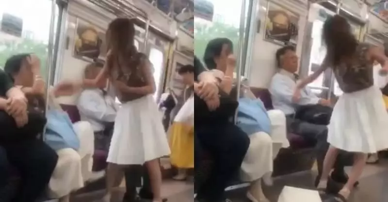 日本妹竟公然打架狂喊亞美蝶