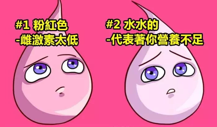女性們要看咯7種反映出你的身體狀況的經血顏色 #3蔓越莓紅 - 一般代表正常、健康的顏色