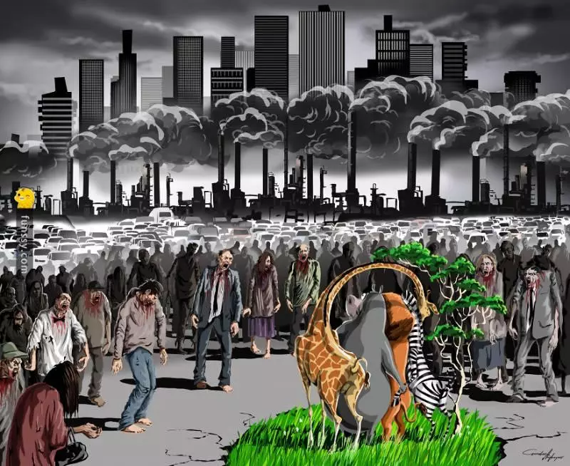 20張「讓你看清現實社會」的諷刺插圖