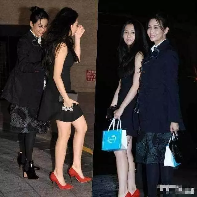 港片四大女神她們女兒長啥樣?邱淑貞女兒最美,朱茵女兒隨爹