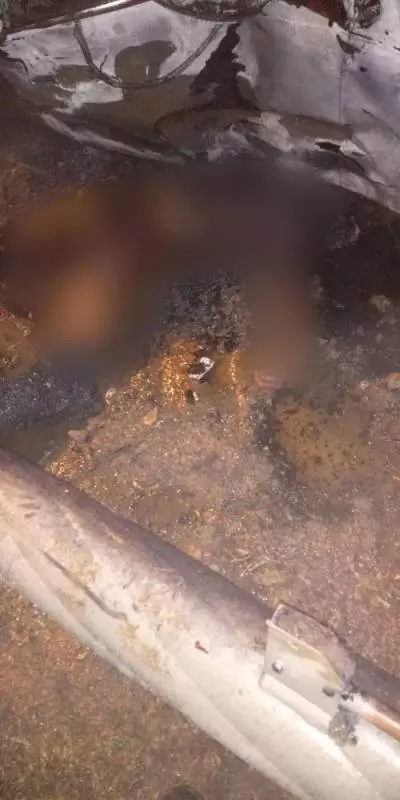 轎車失控起火猛燒,司機逃亡未遂,男子活活被燒死