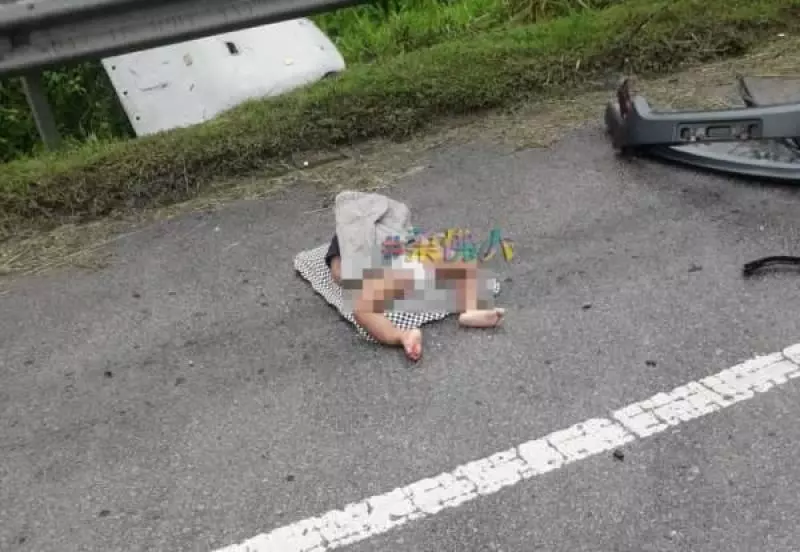 轎車與拖格迎面撞 一家五口 奪走4命