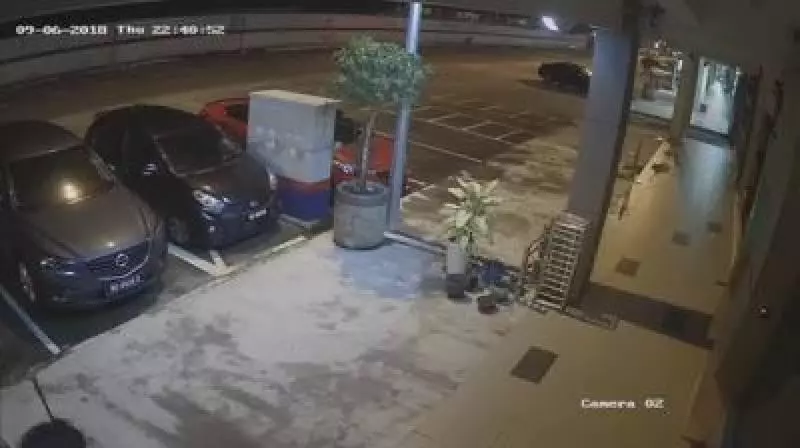 朝店面潑漆 朝車潑硫酸 男子尋仇全程被拍下