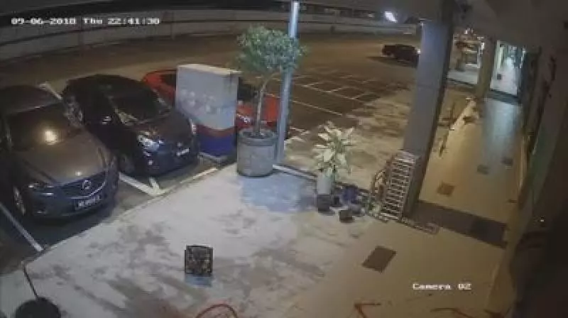 朝店面潑漆 朝車潑硫酸 男子尋仇全程被拍下