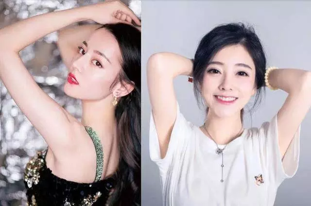 馮提莫與迪麗熱巴穿同樣的黑色一字肩裙,乾瘦和苗條真不一樣