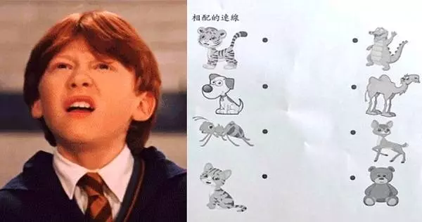 老師又整學生網路瘋傳小學生考題「超爆難連連看」家長一頭霧水