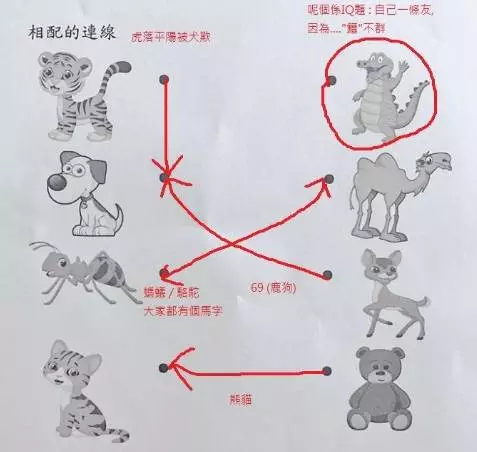 老師又整學生網路瘋傳小學生考題「超爆難連連看」家長一頭霧水