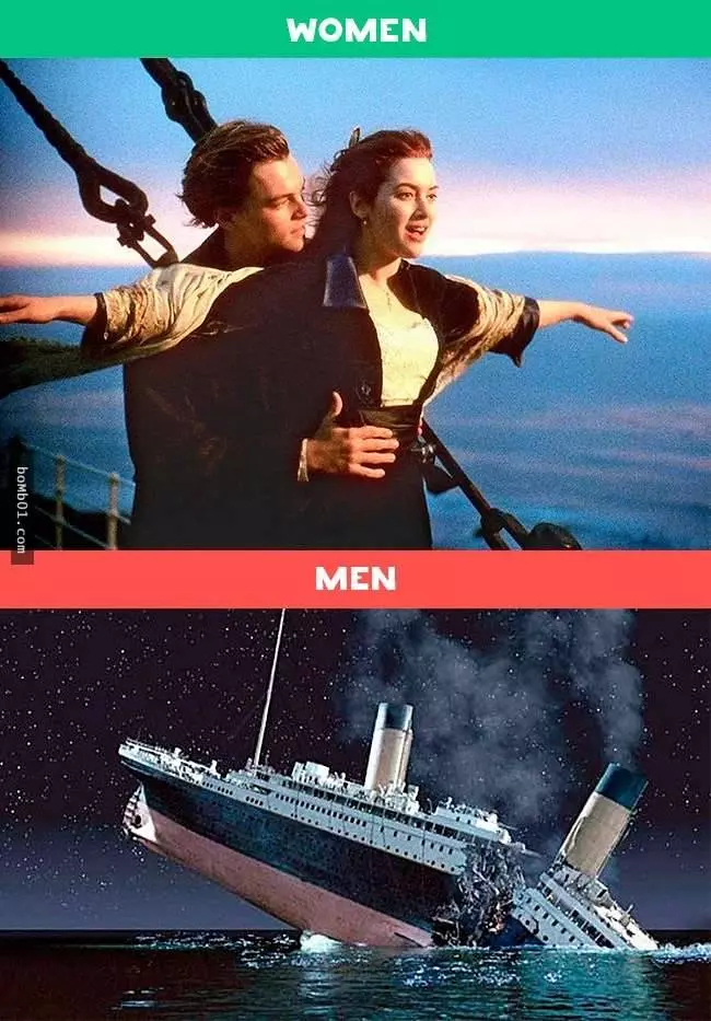 【爆笑】10張讓你一秒笑噴的「女人來自金星,男人來自火星」超中肯對照圖